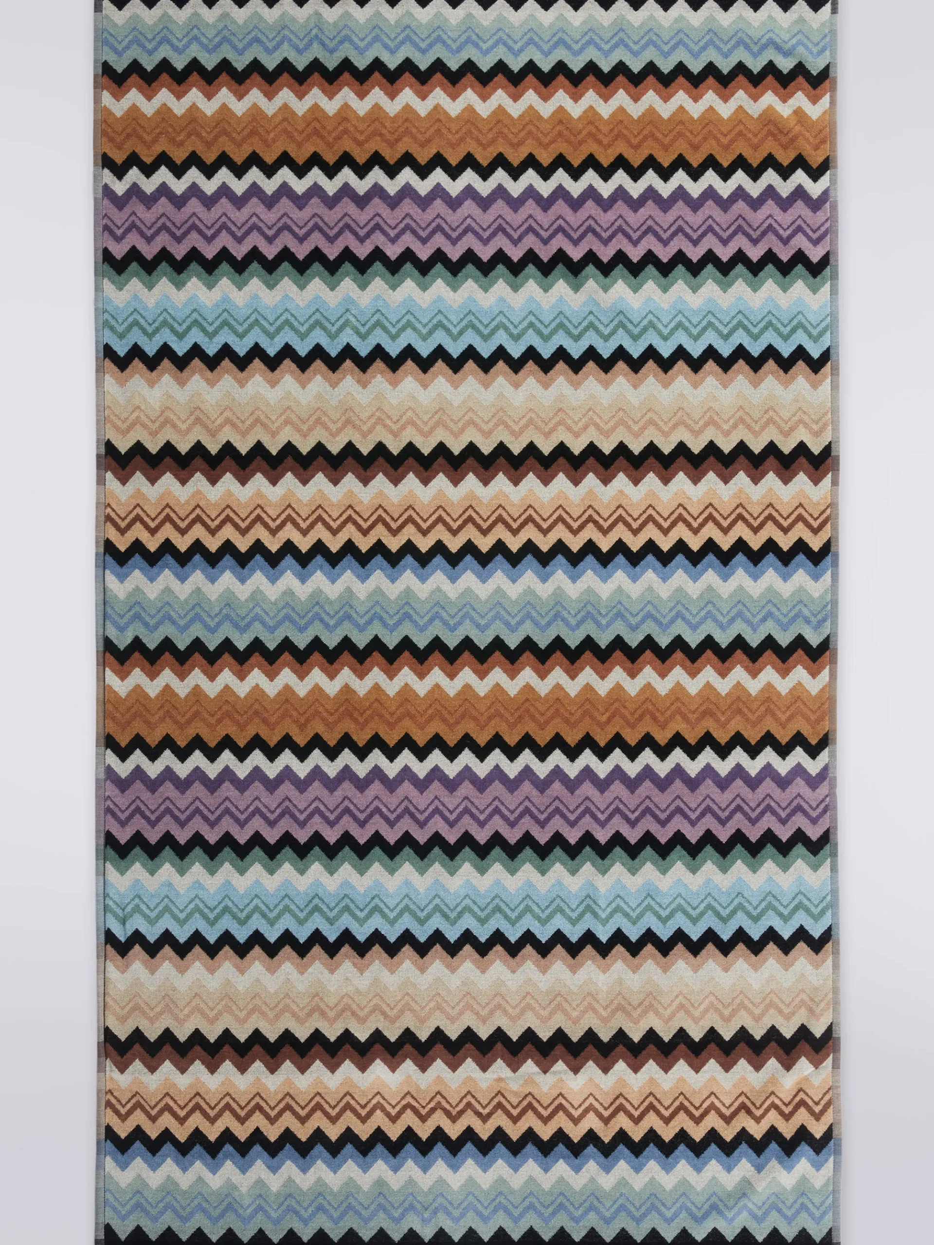 Adam beach towel 100x180 cm cotton terry zigzag