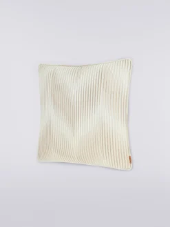 Ande 40x40 cm cushion with faded chevron