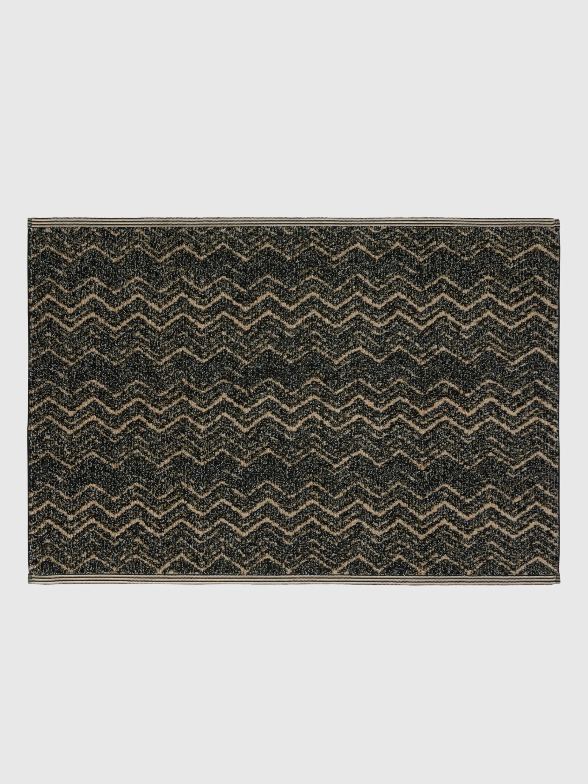 Azul bath mat 60x90 cm in cotton chevron