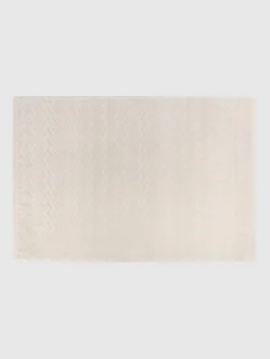 Chalk 60x90 cm cotton zigzag bath mat