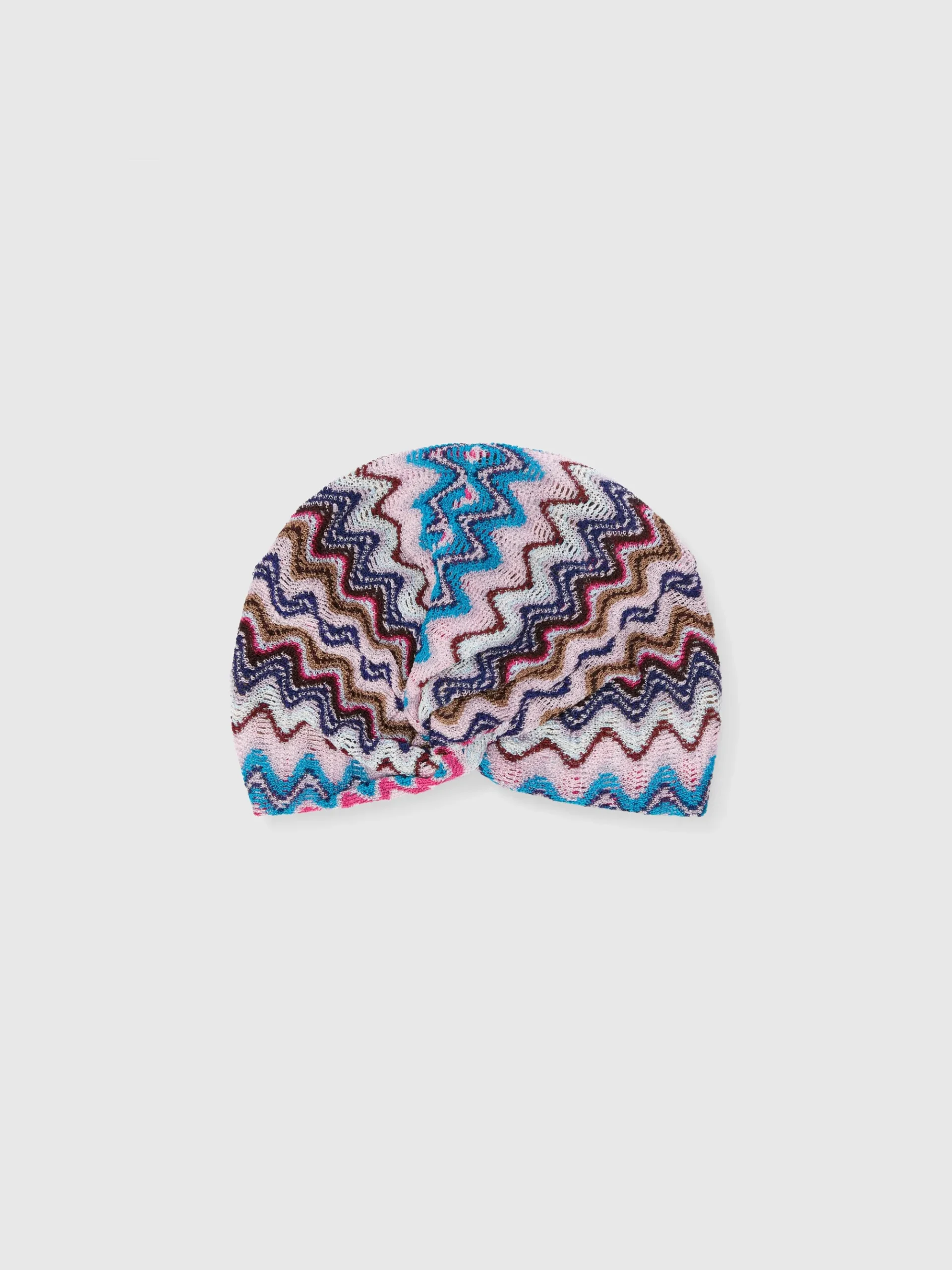 Chevron viscose turban