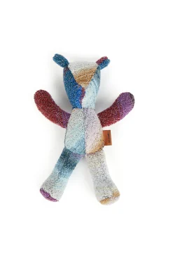 Cotton And Lurex Brown Bear Puppet