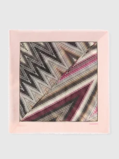 Cotton and silk shawl