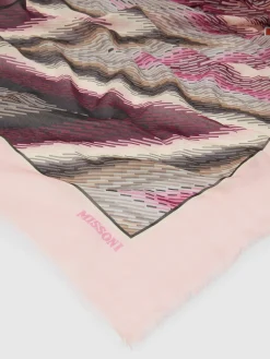 Cotton and silk shawl