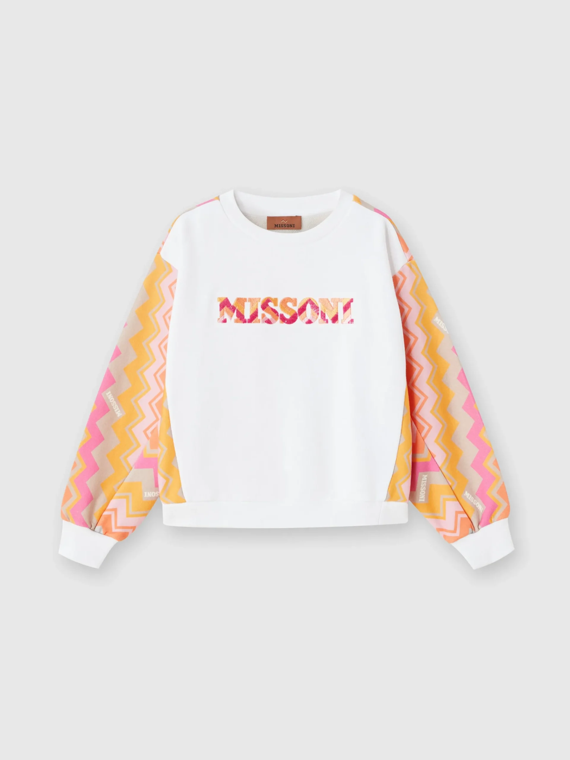 Cotton crewneck sweatshirt