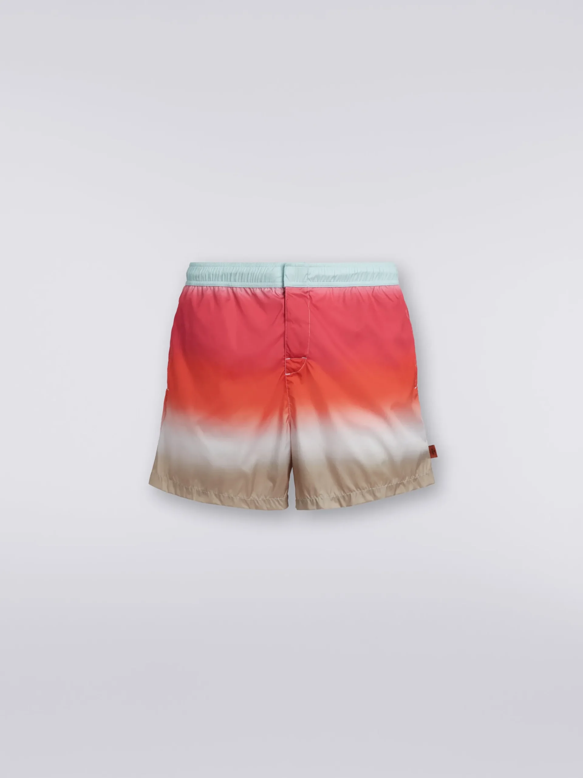 Dégradé print swimming trunks
