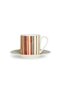 Jenkins Set of 2 coffee cups & saucers