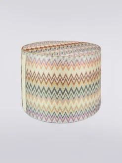 Masuleh Cylinder Pouf Rot.40X30