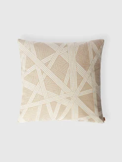 Nastri cushion 60x60 cm with contrasting stitching