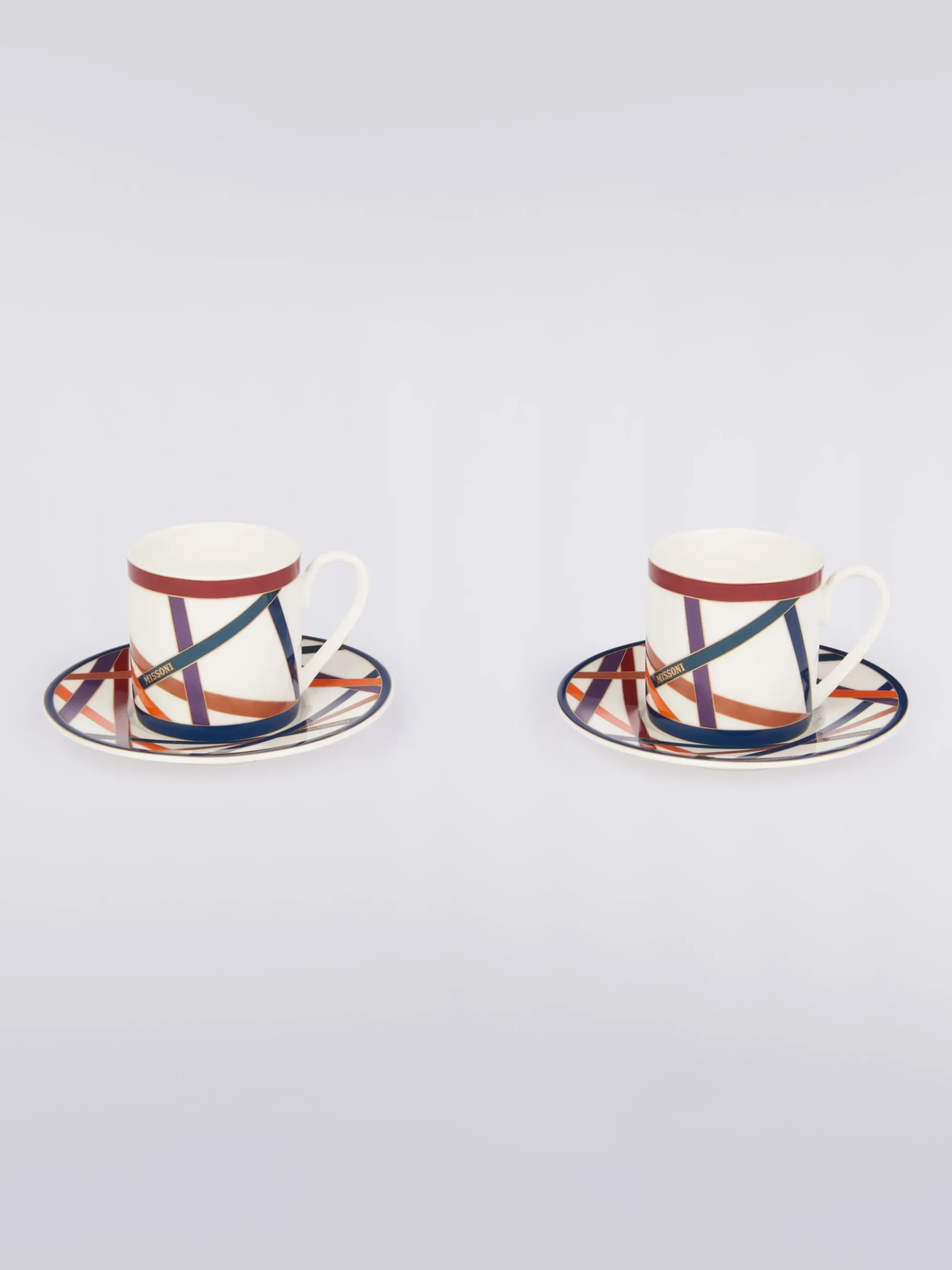 Nastri Set of 2 coffee cups & saucers