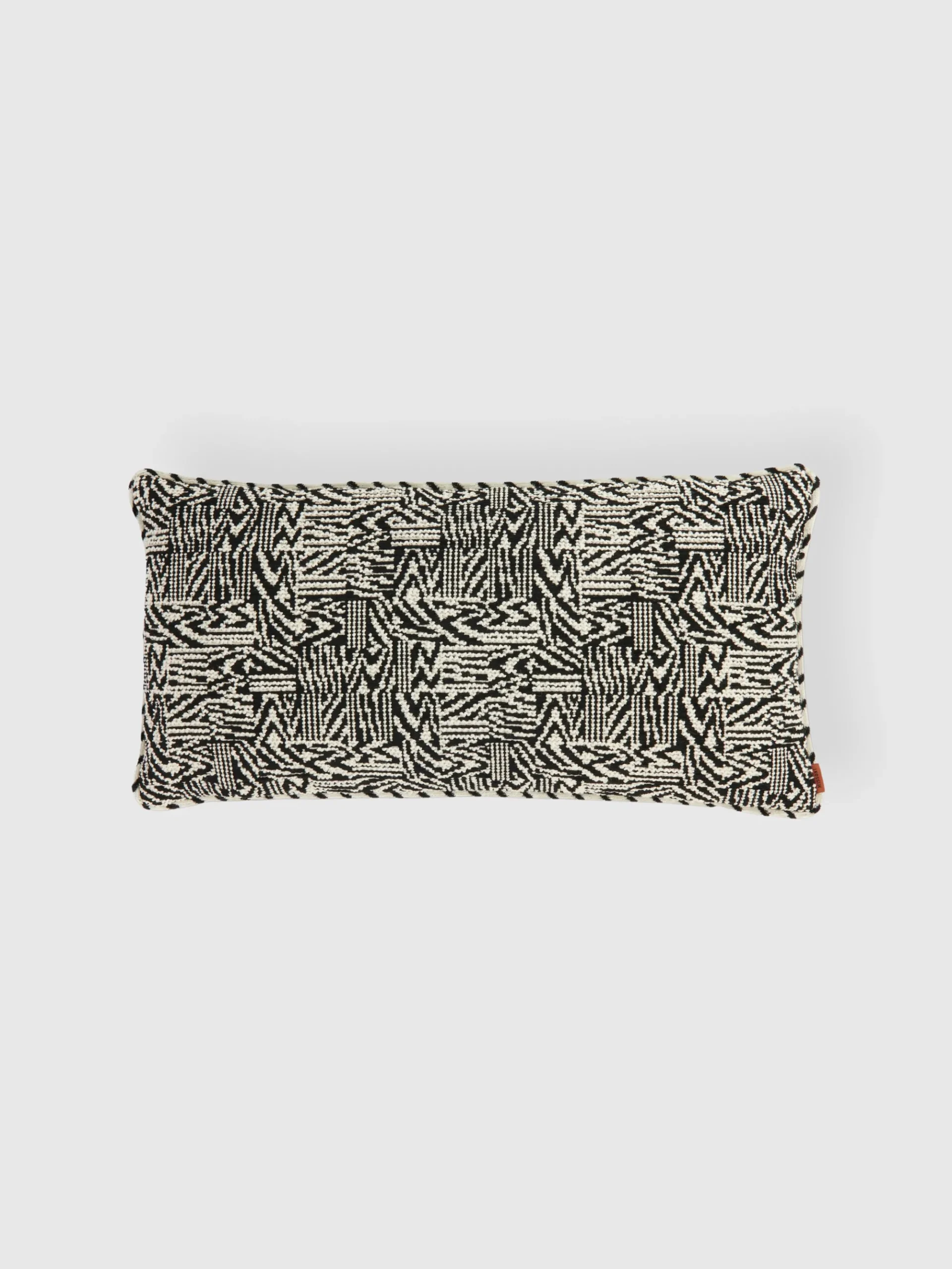 Noise 30x60 cm cushion with bouclé work