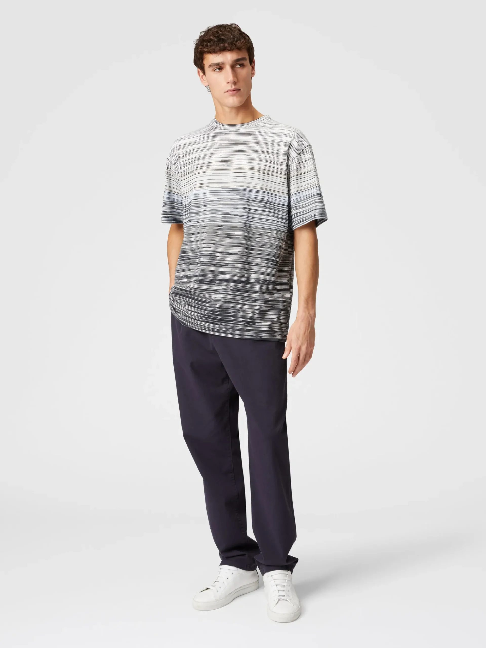 Slub cotton jersey T-shirt