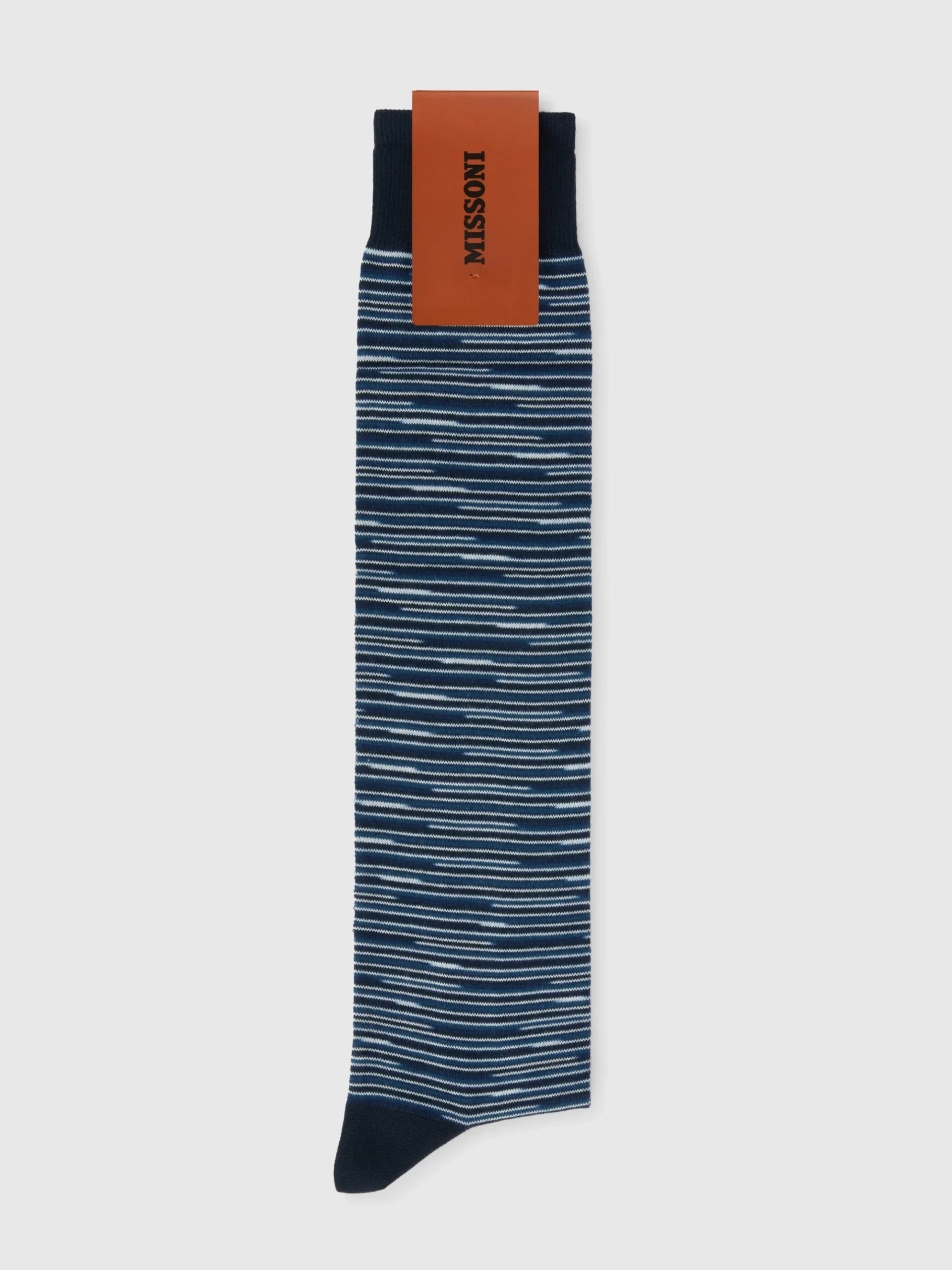 Socks in slub cotton blend