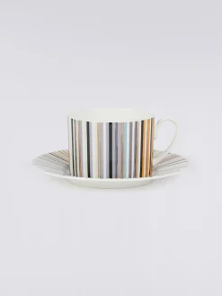 Stripes Jenkins Set of 6 tea cups & saucers