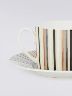 Stripes Jenkins Set of 6 tea cups & saucers