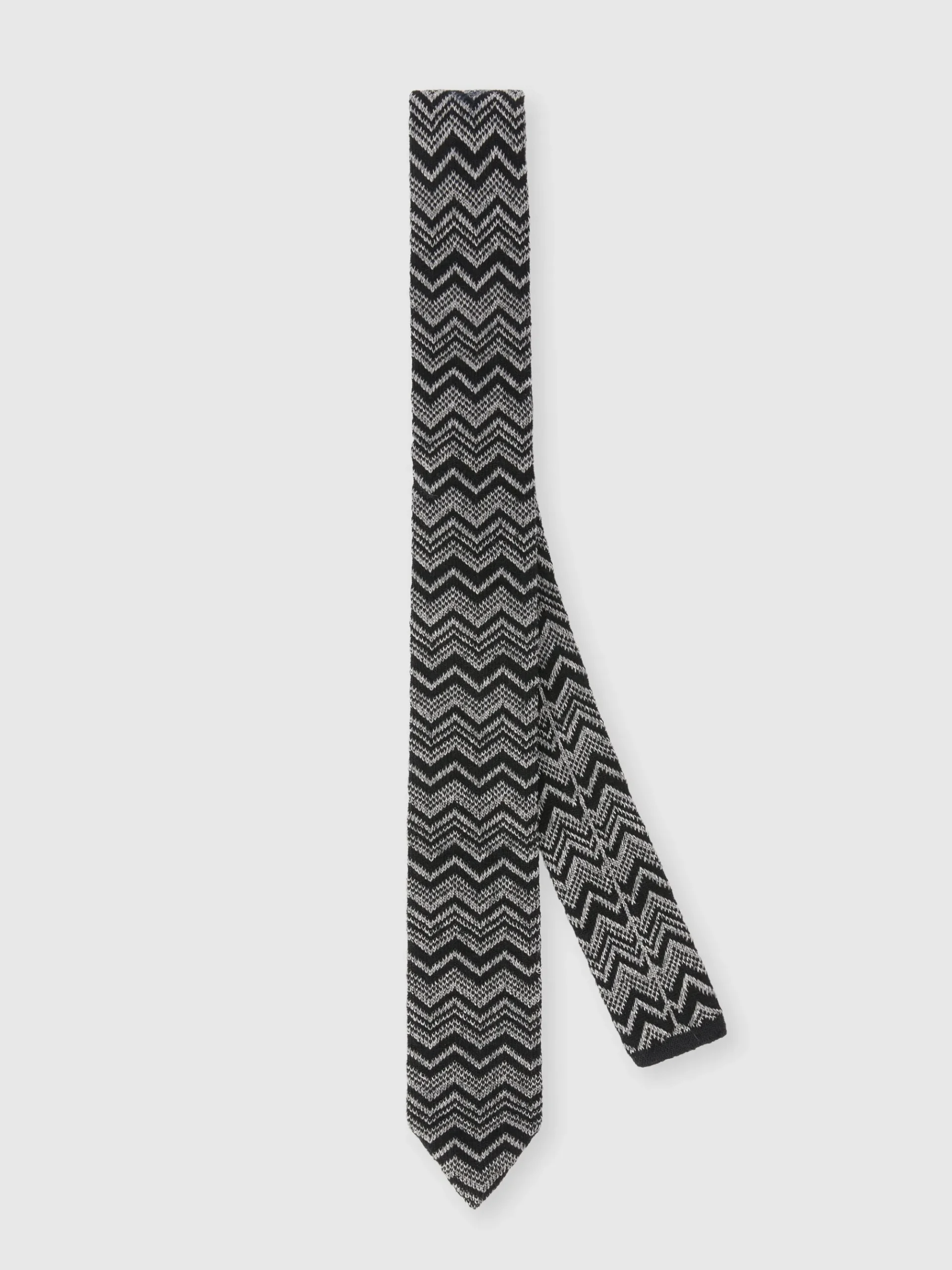 Wool and silk tie