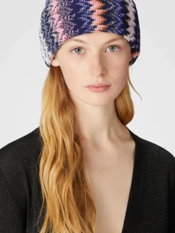 Wool and viscose beanie