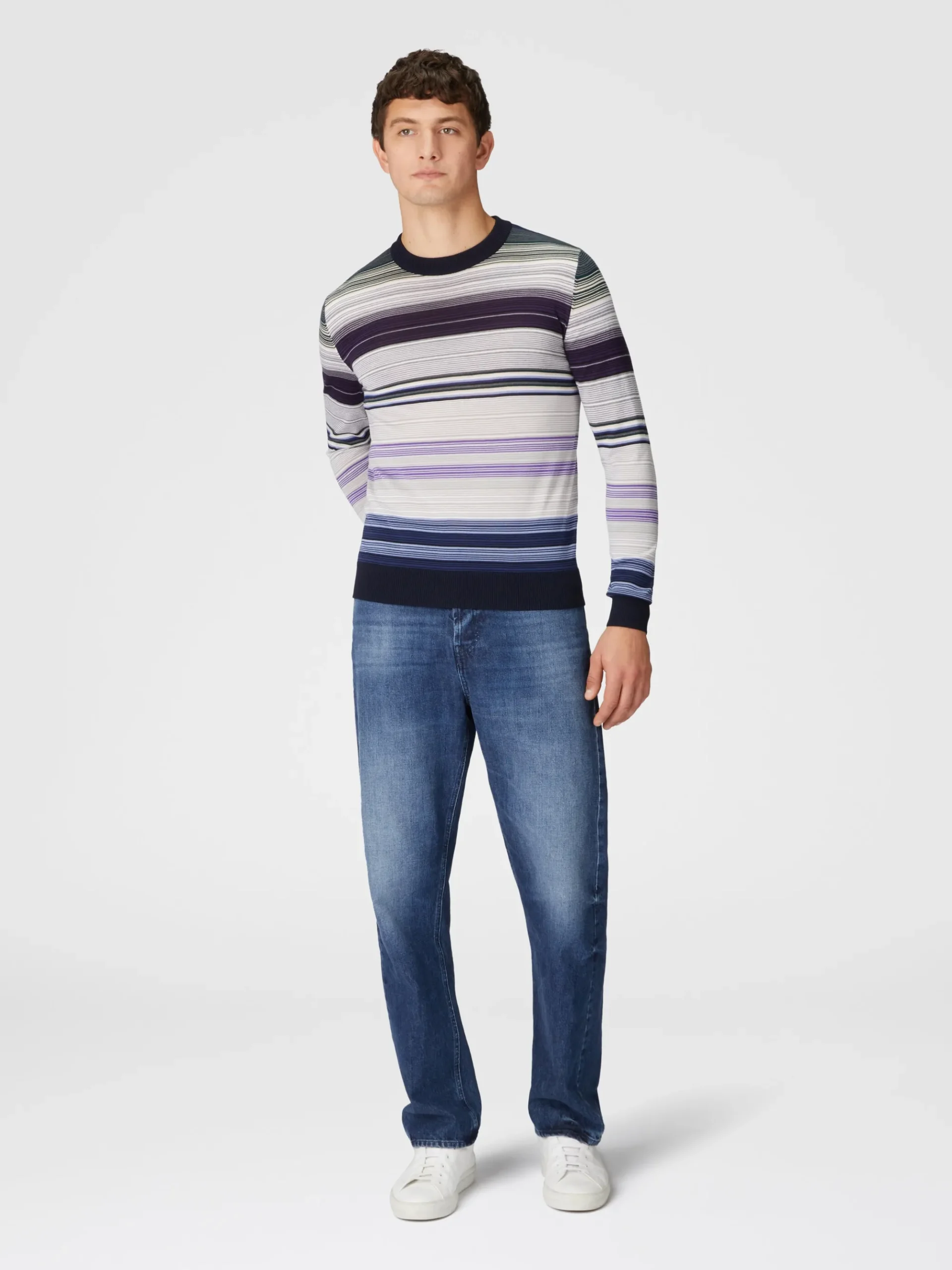 Wool turtleneck sweater
