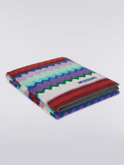 100x180 cm Chantal chevron cotton terry beach towel
