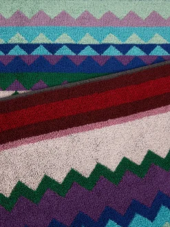 100x180 cm Chantal chevron cotton terry beach towel