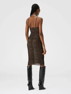 Zig zag tulle skirt with central gathering