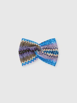 Zig zag viscose headband