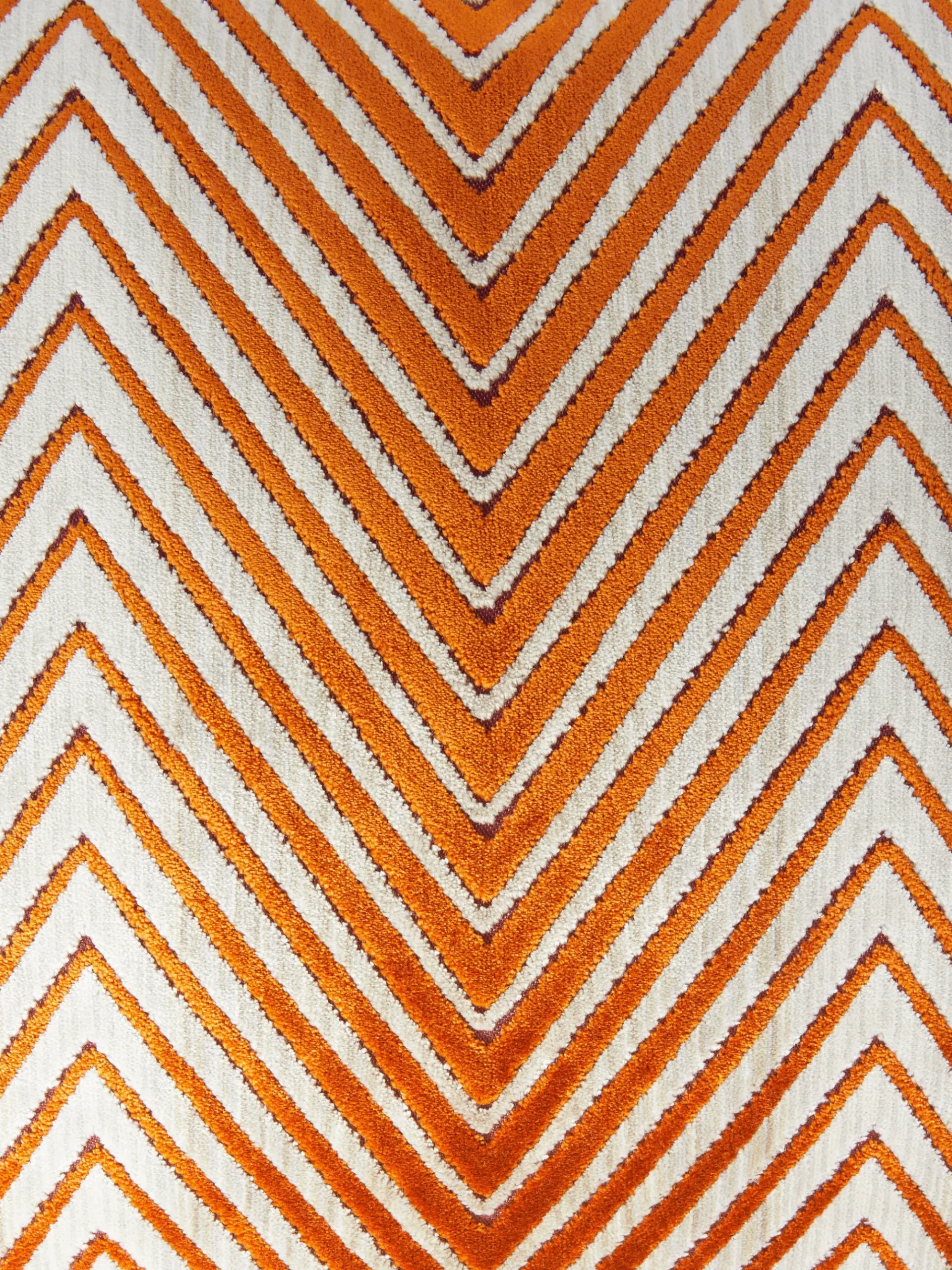 Ziggy 40x40 cm viscose blend zigzag cushion