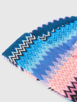 Zigzag wool blend beanie